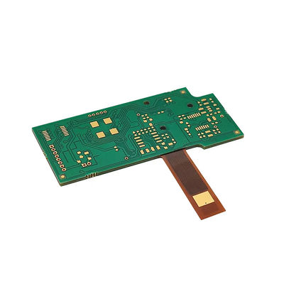 Giá tốt. 0.5mm Radius Rigid Flexible PCB với dịch vụ DFM và mặt nạ hàn trắng trực tuyến