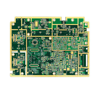 Giá tốt. Mặt nạ hàn vàng màu FR4 PCB lớp cao với chiều rộng đường tối thiểu / khoảng cách 3mil / 3mil trực tuyến