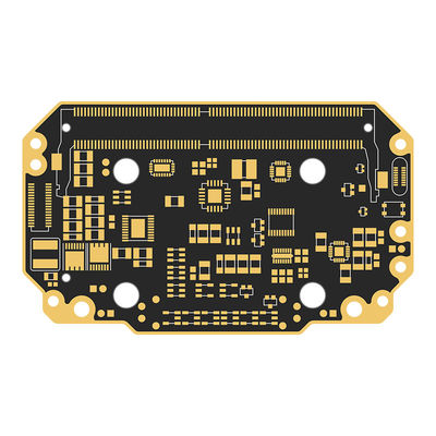 Giá tốt. PCB tốc độ FR4 White Silkscreen với xử lý vàng cứng 5U cho sản xuất SMT trực tuyến