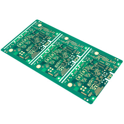 Giá tốt. Xanh HASL 1.6mm đồng 2 lớp PCB với kiểm soát cản trực tuyến